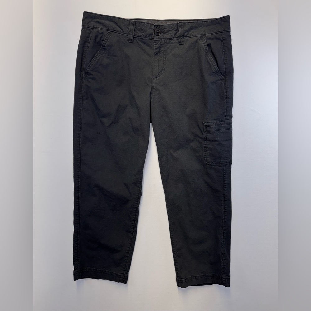 Eddie Bauer Women’s Size 10 Outdoor Cotton Spandex Cropped Straight Leg Pants